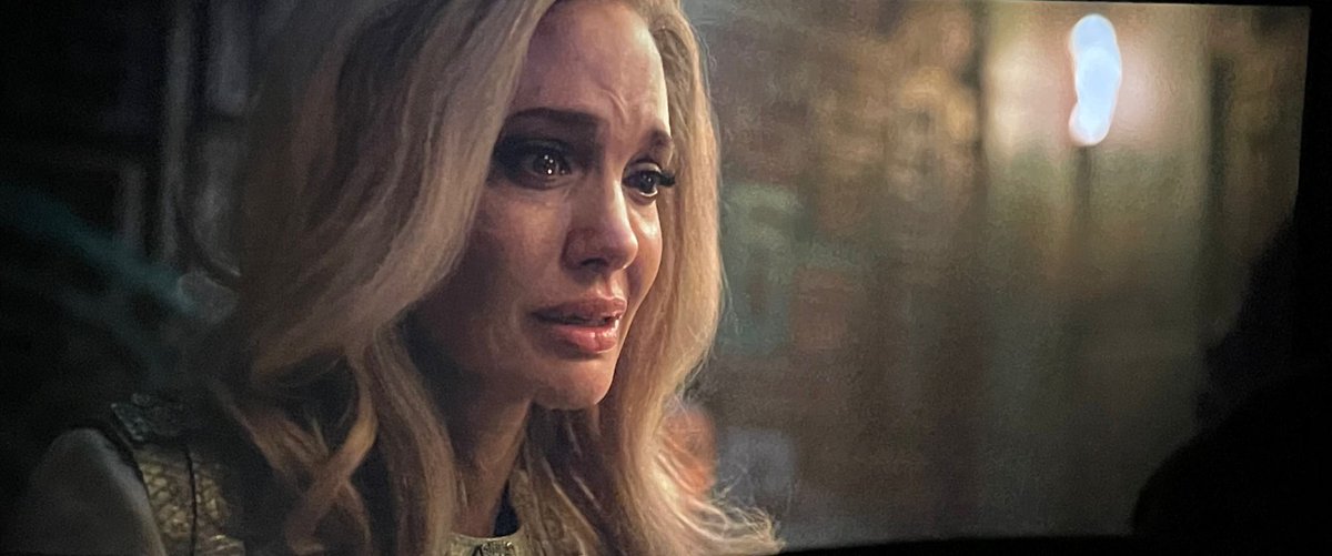 BeccaBochna's tweet photo. I went into #Eternals not expecting to come out being in love with Angelina Jolie’s #Thena yet here we are… #AngelinaJolie https://t.co/pfwaqomzcc