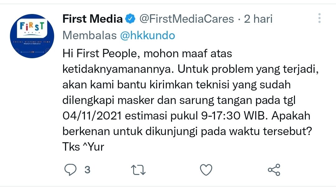 hkkundo's tweet photo. @FirstMediaCares Nih di jembrengin yah tweetnya. Dari tanggal 4, trus dibilangnya belum dijadwal, terus tanggal 6, trus terakhir lu jadwalin tanggal 8?! Udah gila apa di mundur mundurin mulu. Udah abis kesabaran. 4 hari gabisa internetan!! Tambah lagi sampe tanggal 8 emang belajar gila kalian!! https://t.co/7LjsxOW8Qe