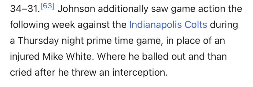 Port_10's tweet photo. Wikipedia delivering you the straight facts on Josh Johnson. https://t.co/oVkP1T23oR