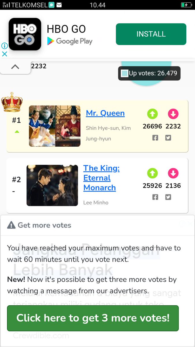 selfy_t's tweet photo. Yeahhhh akhirnya #MrQueen❤❤ berada di peringkat ke 1👏👏
Ayoo pertahankan sampai akhir pemilihan ya&amp;tetap semangat ngevote 💪💪💪❤❤❤

#WeloveyouMrQueen 
#FightingJungHae 
#FightingAntifans
#FightingSunshines
#FightingStars

 https://t.co/ntxnMeLpuf https://t.co/kt0d7rY6Bp