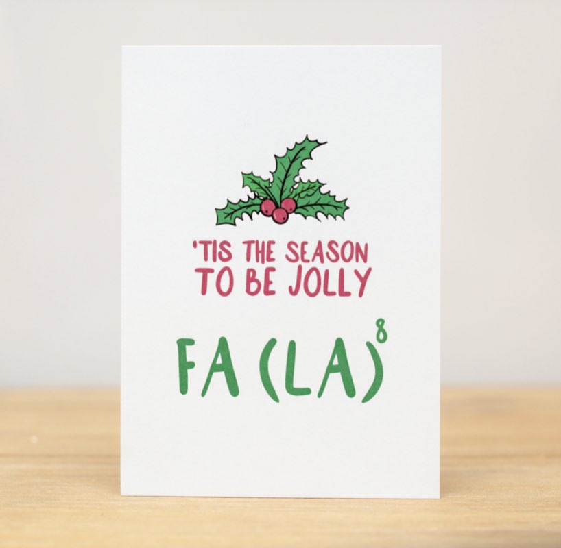 Maths and Christmas…what a combo! 
Love this card ❤️🎄

A great gift for your maths colleagues come Xmas time! 🤓🎁

purplefrogdesigns.com.au