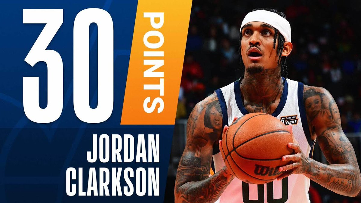 PMMRCologne's tweet photo. Jordan Clarkson Gets HOT for 30 POINTS 🔥 https://t.co/aYpgqyY05M https://t.co/kNkiC0BqmZ