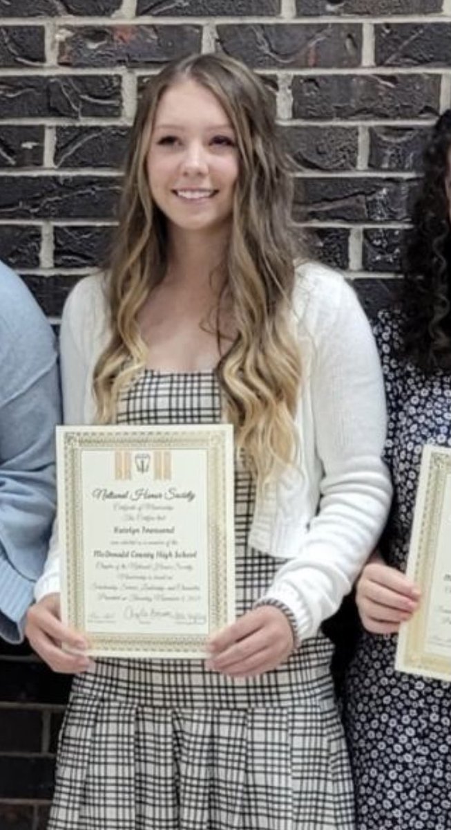 Extremely honored and excited to be inducted into the National Honors Society <a href="/MCR1Mustangs/">McDonald County High School</a>