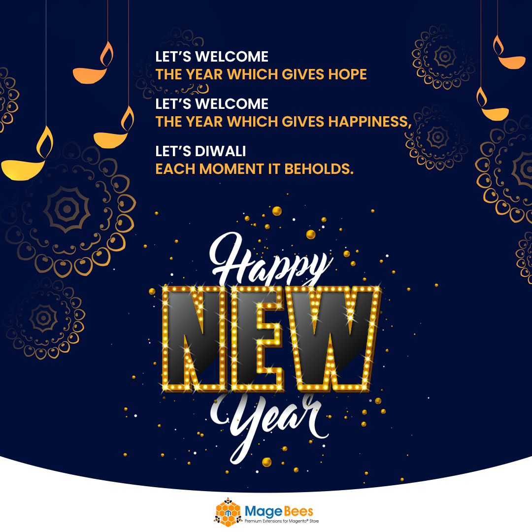 MageBees's tweet photo. We wish you a Happy New Year as beautiful and magical as you!

#HappyNewYear2021 #HappyNewYear #FestiveSeason #Diwali #Diwali2021 #Deepavali2021 https://t.co/lVhhxNxZHp