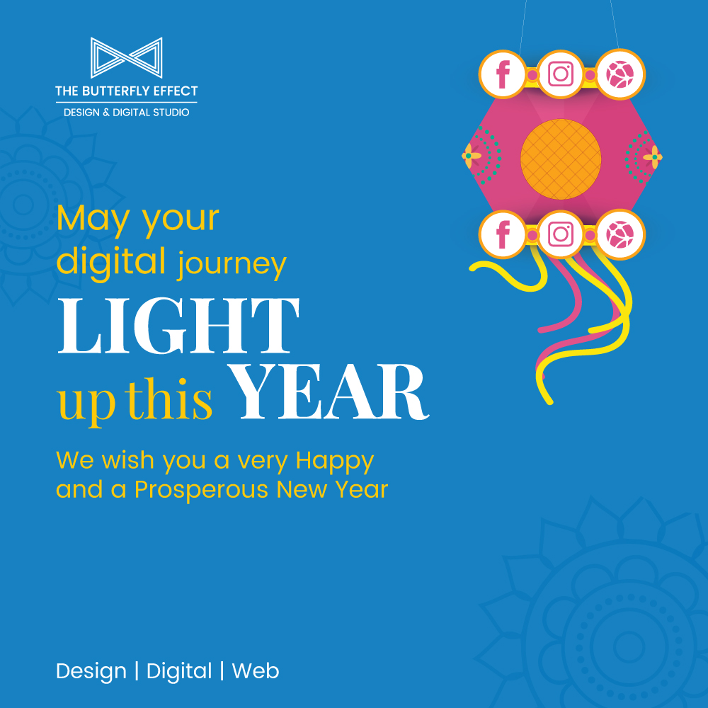 _TBEStudio's tweet photo. On the auspicious occasion of Diwali, start the social media journey of your brand with us. Team Butterfly wishes all of you a very Happy and Prosperous New Year.
#ProsperousNewYear #GudiPadva #marketing #design #branding #digitalmarketing #SEO #socialmedia #TBES #onlinemarketing https://t.co/ngQzRPIurS