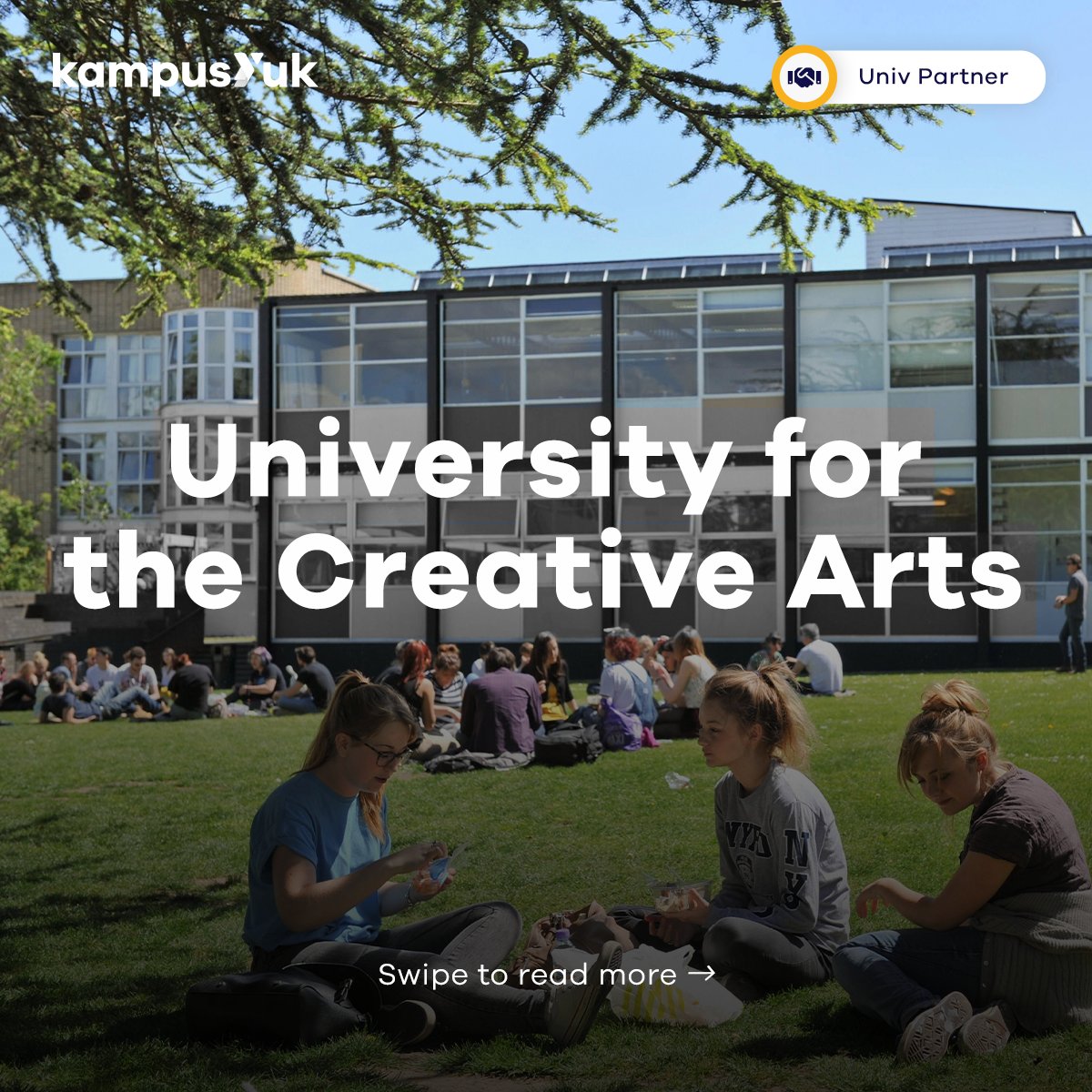 kampus_yuk's tweet photo. Kualitas universitas di Inggris tu udah gak perlu diragukan lagi, salah satunya universitas ini nih, University for the Creative Arts. Nah.. apalagi jika kamu berminat dalam bidang Arts, mungkin UCA bisa jadi pilihan yang tepat buat kamu. Mau tau kenapa? Simak info berikut ini! https://t.co/KYTjKNx2sh