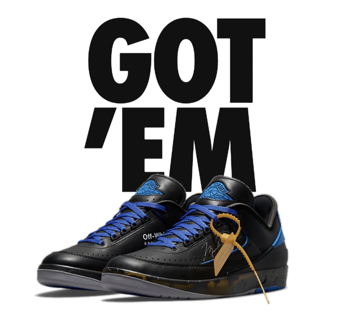 Snkrs_warrior's tweet photo. RT FOR GOOD LUCK🤞

OFF-WHITE x NIKE AIR JORDAN 2 LOW "Black/White" 
多くのフォロワーさんとその仲間達がGOT’EMできますように⛩🙏⛩

#スニウォリ当選祈願部 https://t.co/zwv2Crm6zL
