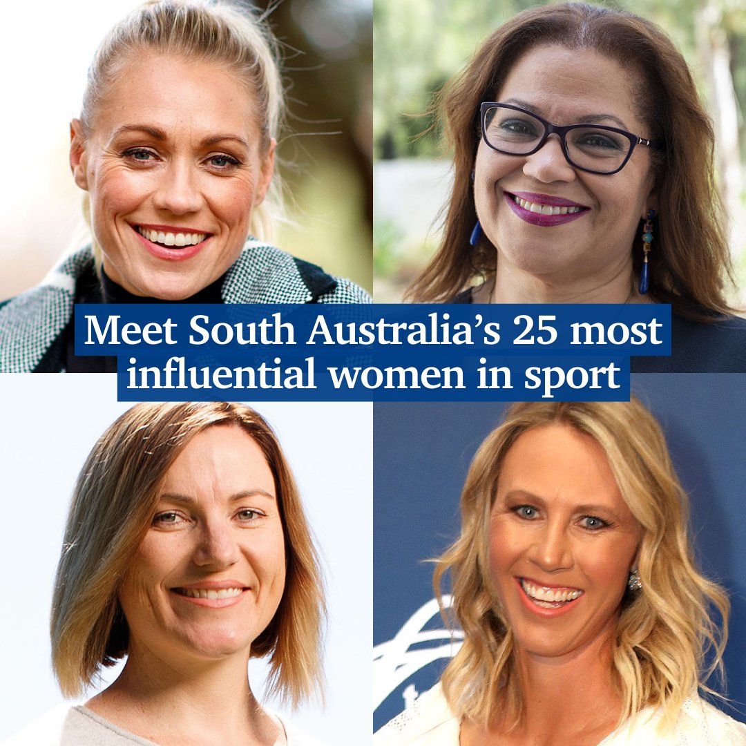 theTiser's tweet photo. We have compiled a list of the 25 South Australian women who wield power and influence in sport both locally and abroad. See who makes the list: https://t.co/nNRjufDRyL #TheAdvertiser https://t.co/Cy2zCtticZ