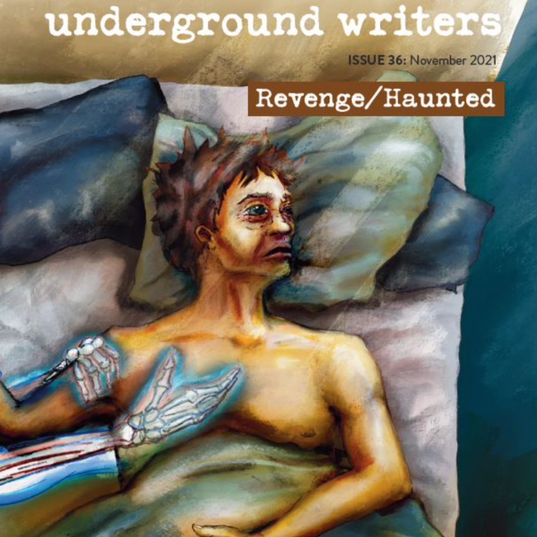 undergroundWA's tweet photo. That's rights. Issue 36 Revenge/Haunted is finally here! We're so excited to share the amazing works by Elizabeth Robinson-Griffith, Josie L, Kerry Gittins, and Madison Bryce. Also a special thanks to Ryan Kearins for this haunting cover.
https://t.co/SVHXNdmTvT https://t.co/DLnrzFAcBE
