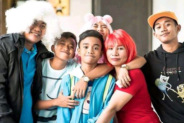 Famebebisofc's tweet photo. Congrats to our Madam's not little baby boy!! @FrancisAglabtin .

#FrancisAglabtinEyesOnMe https://t.co/y67LVSi5Yy