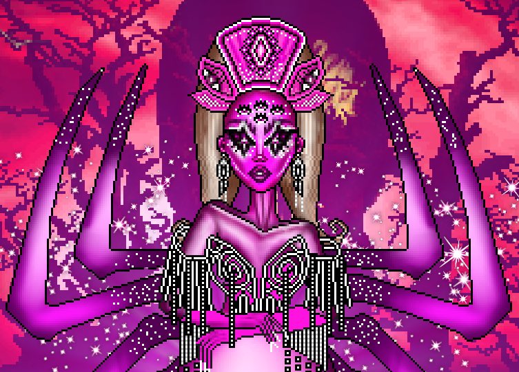 Salvese quien pueda!🕸🕷🎀 #31NightsWeen #AliettixWagnerxAston #31NightsAxWxA <a href="/Hab31Nights/">31 Nights of Halloween</a>