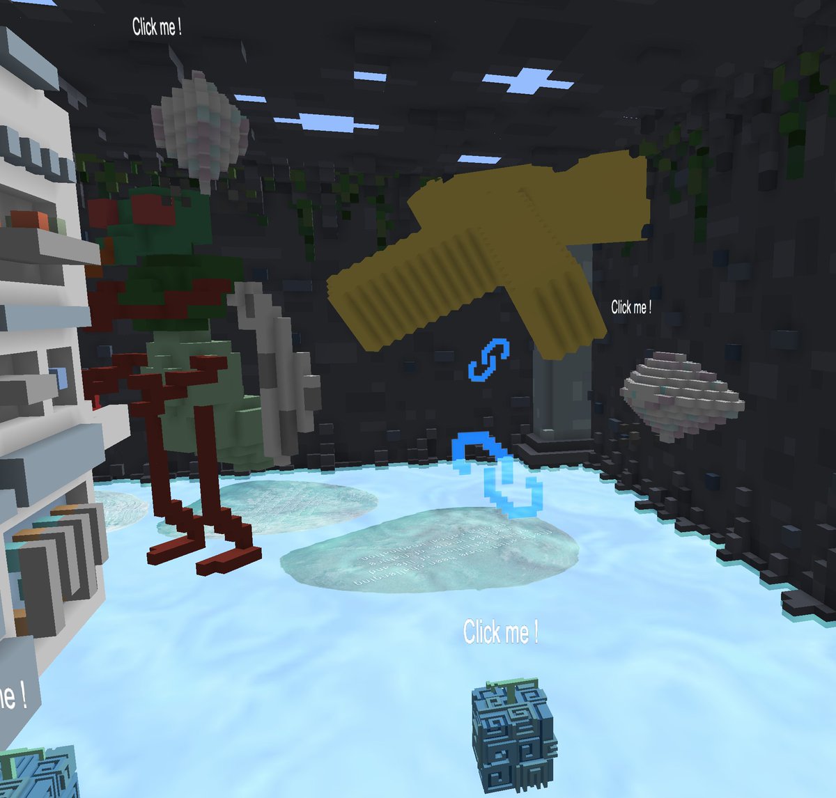 Have you checked out <a href="/hoggets/">jed berk</a> 's ALAVs in our <a href="/cryptovoxels/">Cryptovoxels</a> exhibition? It took a while but we figured out how to make them interact with one another and with viewers! Go ahead, feed them.
#interactiveart #digitalart #metaverse #cryptovoxels #nft #mediaartexhibition