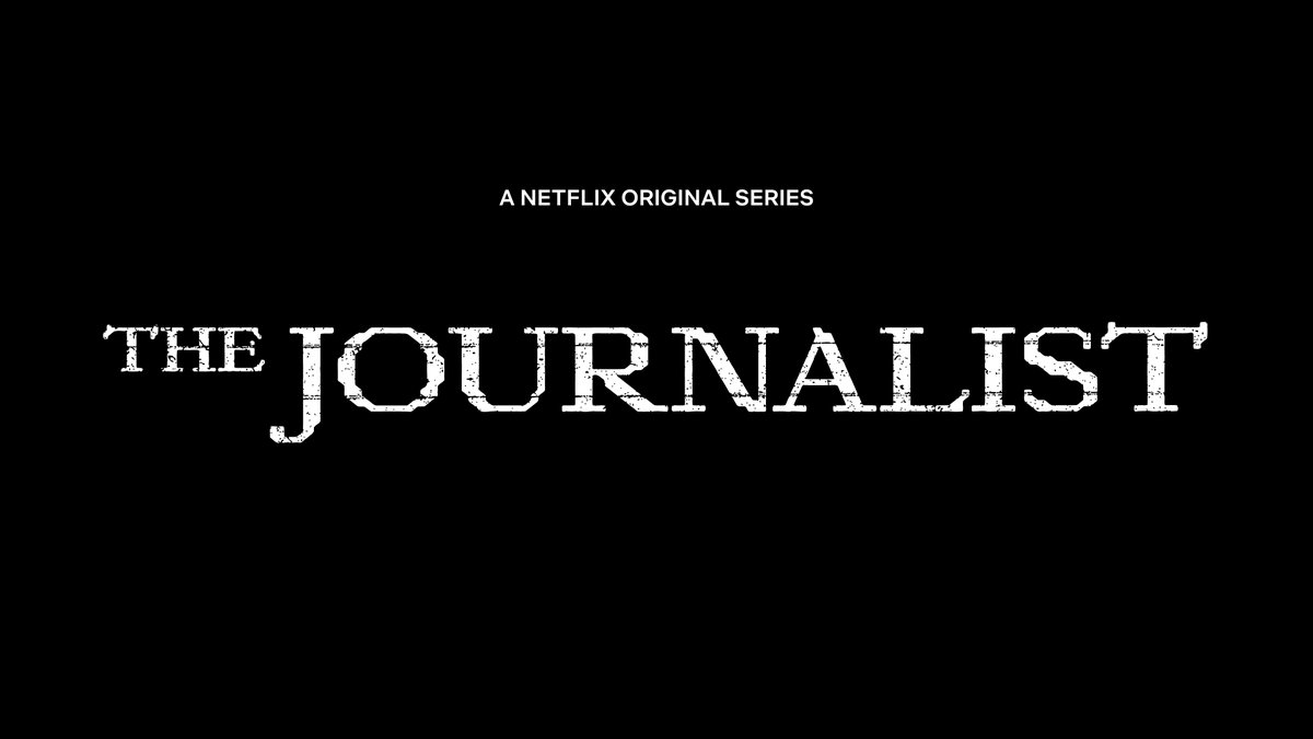 motla's tweet photo. Netflixオリジナルシリーズ『新聞記者』のロゴデザインを担当しました。来年1/13より配信スタートです。 #新聞記者 https://t.co/EVXyUJQiGR