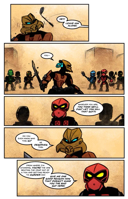 https://t.co/w3Oyxzv6tS
#bionicle #comics 