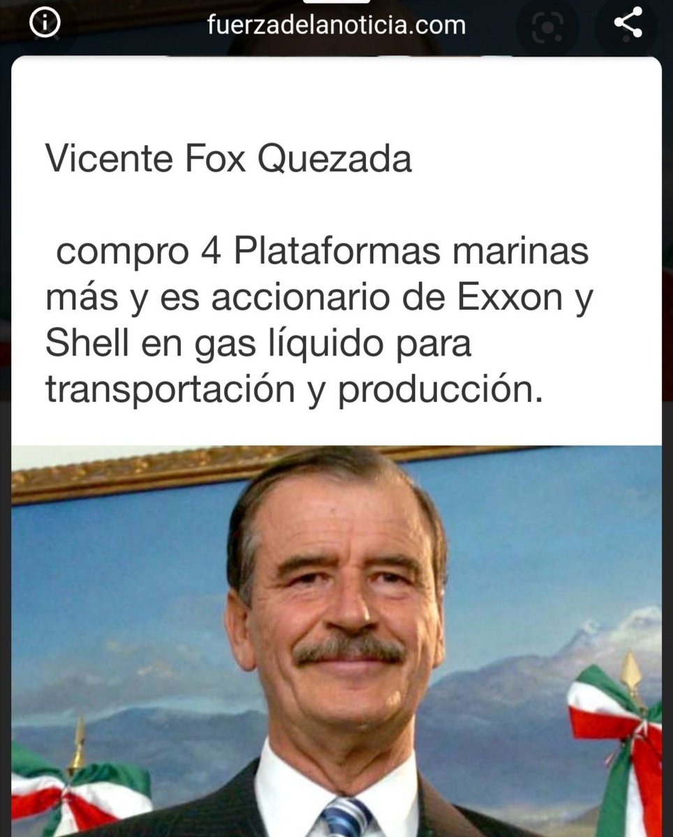 MarentescaJ1's tweet photo. @VicenteFoxQue Un recuerdito,,, https://t.co/tnXJNQEQYm