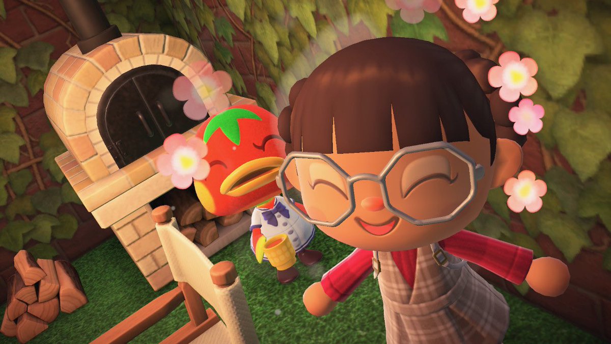 acnhtati's tweet photo. bestie and i took selfies 🥺❤️ https://t.co/Zy62QEp1Fb