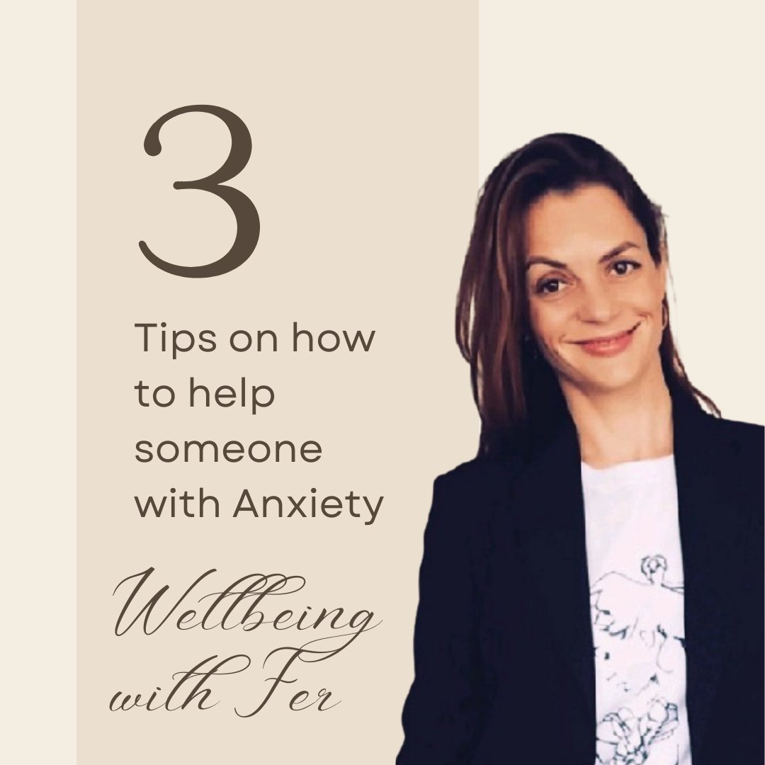 PeopleKult's tweet photo. In the many years of dedication to #wellbeing - Fernanda Martinez (Fer) has supported many people to take back control of their lives.

🚀🚀 Every Friday - you will get the fresh #WellbeingWithFer

👋 Today is about How to help someone with Anxiety

@fgm234 https://t.co/uFusL3tYXZ