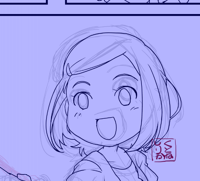 いちばん描きたかったコマが描けたのでこのまま駆け抜ける所存 