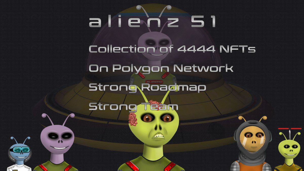 tutonix's tweet photo. @kokid951 Alienz51... Collection of 4444 premium NFTs
https://t.co/Mo5gLN8sYZ https://t.co/LvmRrrKgrJ