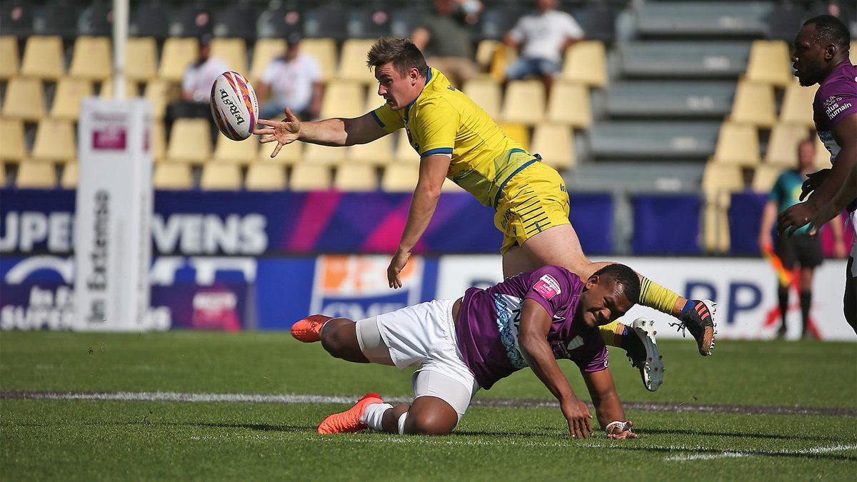 #ASMSevensIntermarché Lucas Dessaigne, capitaine de l’ASM Sevens Intermarché pour l’étape finale <a href="/supersevens/">IN EXTENSO SUPERSEVENS Rugby</a> 

Paul Albaladejo confira le capitanat au 3ème ligne de l’effectif professionnel, présent en 2019 et sur toutes les étapes estivales. 
 💛💙
 👉 bit.ly/3D6x7JQ