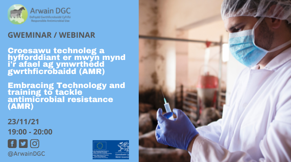 ArwainDGC's tweet photo. 📢 FARMING CONNECT WEBINAR #AMR

Join us during the World Antimicrobial Awareness Week #WAAW in a webinar with @FarmingConnect to learn about technologies and training on farm to reduce the need for antimicrobials. 

Register here  👉 https://t.co/7XcKlvzXYX https://t.co/PkCRyvPisO