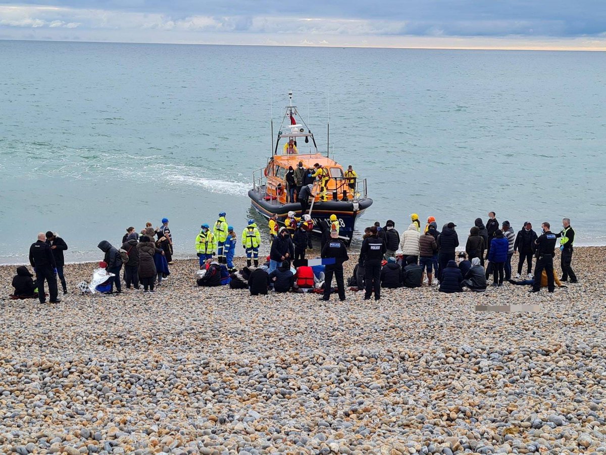 Hastings Community Of Sanctuary ๐งก (@hastsanctuary) on Twitter photo At around 12.20pm yesterday, Hastings Supports Refugees received the first of a steady stream of messages and calls.
The Hastings RNLI had rescued 53 Men, Women and Children from a dinghy in the Channel.
<a href="/RefugeeTogether/">Together With Refugees ๐งก</a> <a href="/CityofSanctuary/">City of Sanctuary UK ๐งก</a> <a href="/AsylumMatters/">Asylum Matters ๐งก</a> <a href="/SallyAnn1066/">Sally-Ann Hart</a> <a href="/Refugees/">UNHCR, the UN Refugee Agency</a> At around 12.20pm yesterday, Hastings Supports Refugees received the first of a steady stream of messages and calls.
The Hastings RNLI had rescued 53 Men, Women and Children from a dinghy in the Channel.
<a href="/RefugeeTogether/">Together With Refugees ๐งก</a> <a href="/CityofSanctuary/">City of Sanctuary UK ๐งก</a> <a href="/AsylumMatters/">Asylum Matters ๐งก</a> <a href="/SallyAnn1066/">Sally-Ann Hart</a> <a href="/Refugees/">UNHCR, the UN Refugee Agency</a>