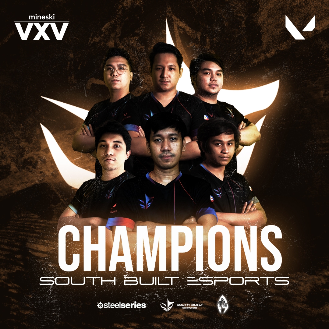 SouthBuilt's tweet photo. A crown is a symbol of power and supremacy, and today we are crowned as Grand Champions of the 2021 Mineski VxV: Invitational Playoffs by winning all our matches without a single loss. Power and Supremacy indeed!!
#BuiltDifferent #ForGlory #Amethaverse https://t.co/ytz2JZ2RmJ