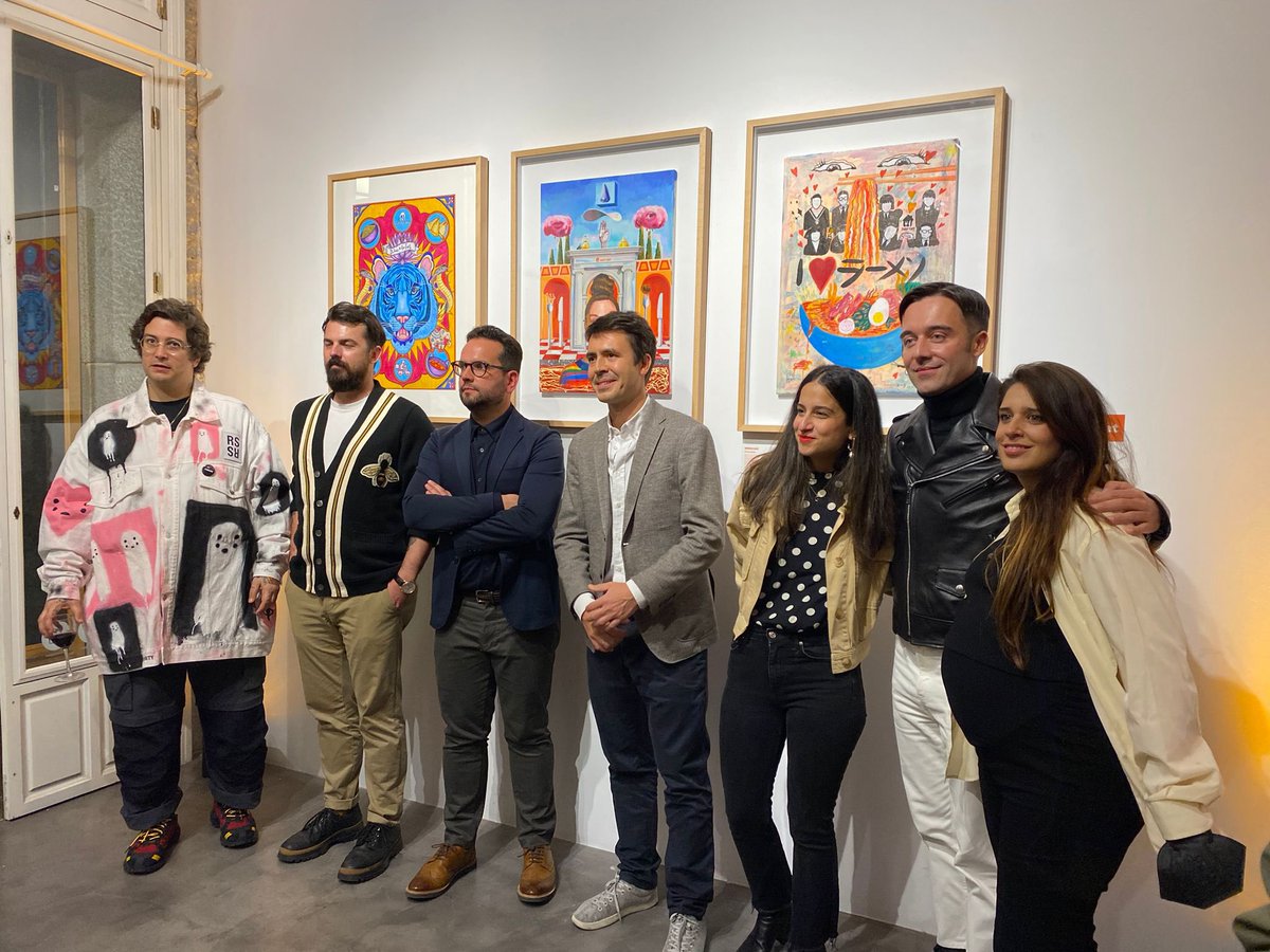 Gracias <a href="/mariosgonzalez/">Mario Suárez</a> por comisariar esta maravillosa exposición. 
Abierto al público viernes 12 y sábado 13 de noviembre en C/Velarde, 14 Madrid.
Las obras viajarán a Barcelona donde estarán expuestas en la galería Spathios (Carrer de Santa Magdalena, 9) los días 19 y 20.