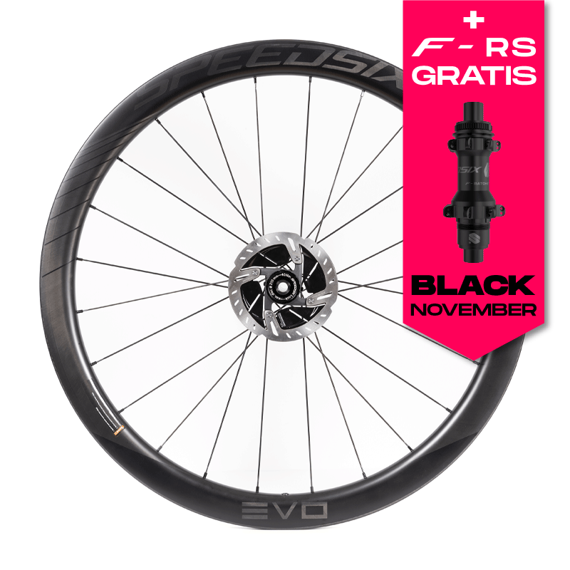 ⚫ BLACK NOVEMBER SPEEDSIX ⚫
Del 12 al 30 de noviembre, ¡las Speedisx EVO 45 Cubierta Disco te traen el buje F-Ratchet System! 🚴🚴‍♀️ Por la compra de tus Speedsix EVO 45 Cubierta Disco, te ofrecemos el buje F-RS gratis.
speedsixwheels.com

SPEEDSIX WHEELS // MADE TO WIN