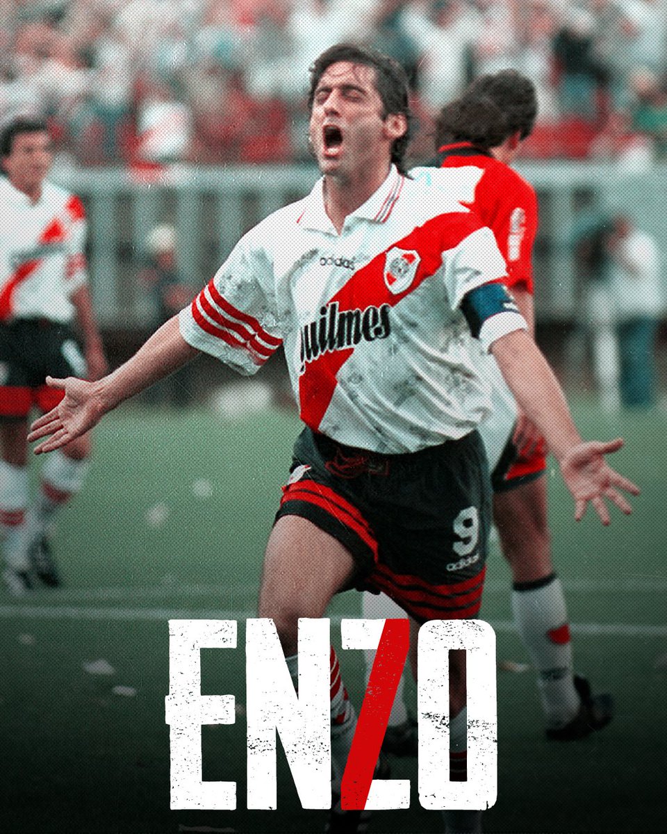 RiverPlate's tweet photo. Enzo Francescoli Uriarte. El Príncipe. El Enzo ✨ https://t.co/Rv6b28YKM4
