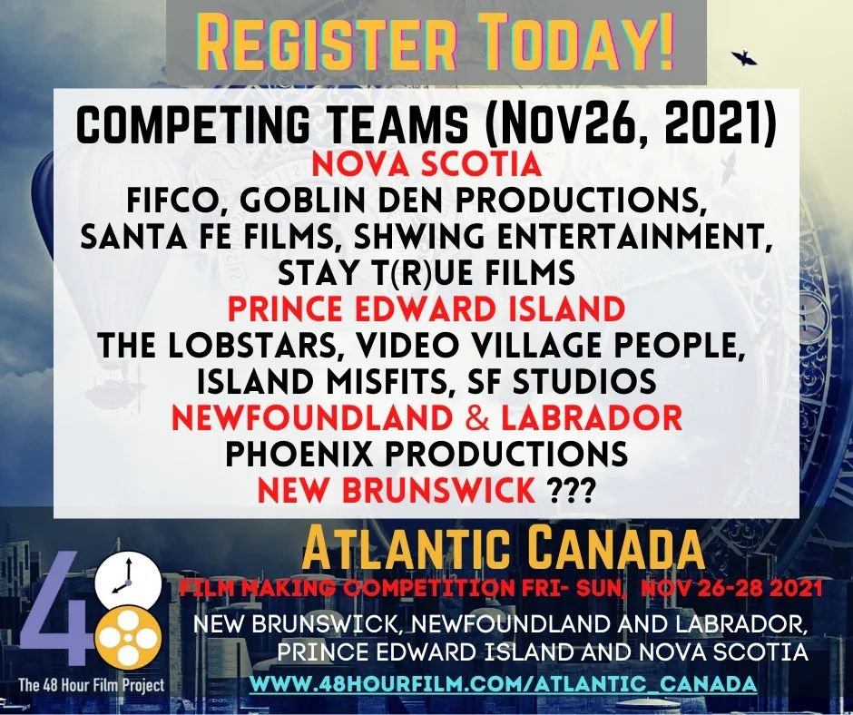 NavyGirl73's tweet photo. @NIFCOFILM Just one team from Newfoundland? Surely we can do better than that! https://t.co/TW9dwb5Xxg