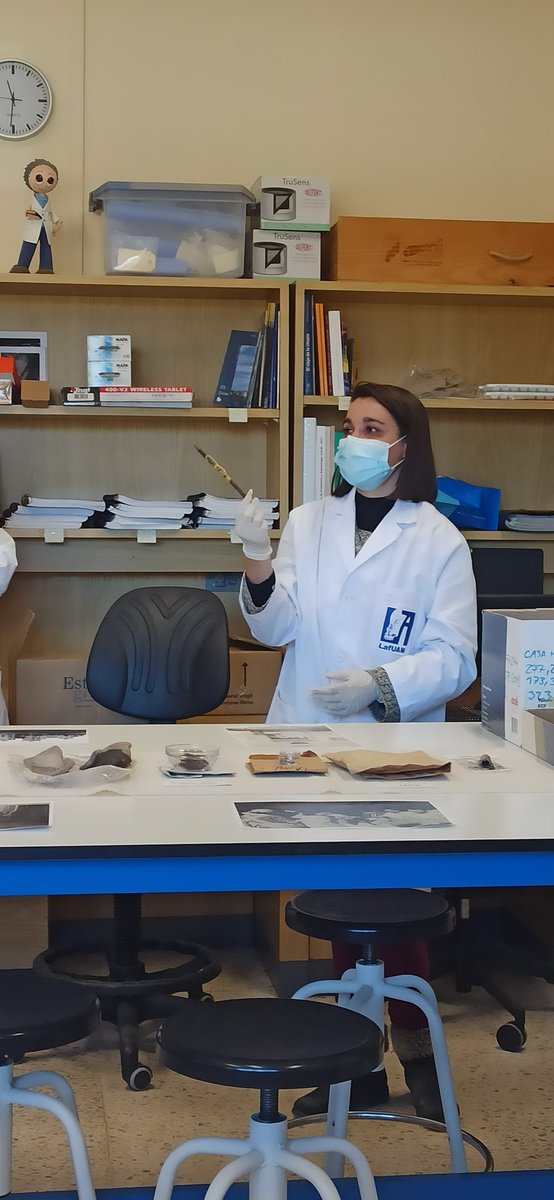 Maravillosa la actividad del Laboratorio Docente de Arqueología de la UAM, diseñada para la semana de la ciencia y poniendo en valor el trabajo de los doctorandos/as. <a href="/UAM_Madrid/">UAM Autónoma Madrid</a>