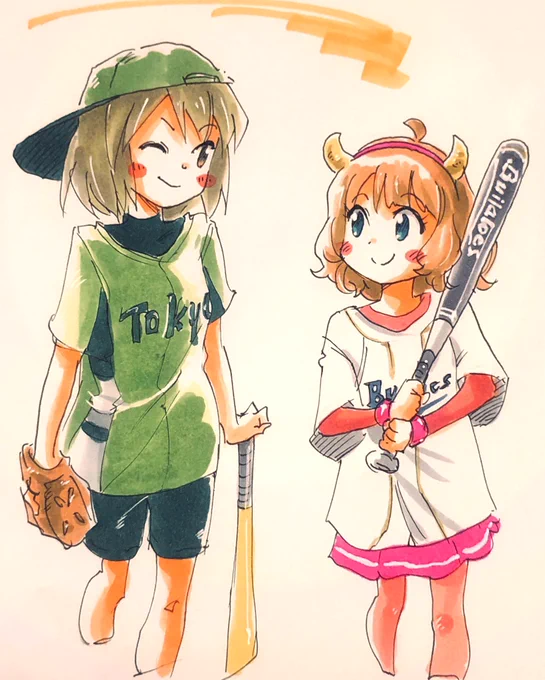 日本シリーズ楽しみセンパイ。とすばるん。 