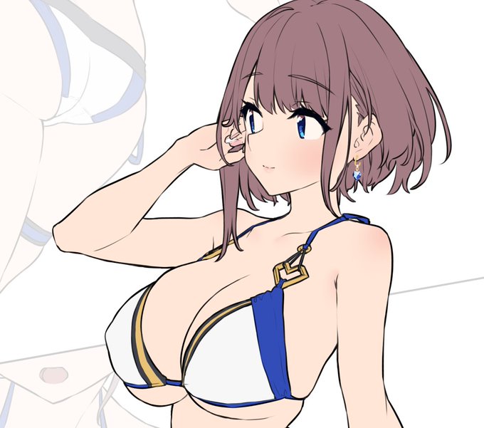 一夜ちゃんにピアス(またはイヤリング)つけるとめちゃくちゃエッチになるの発見したので共有します 