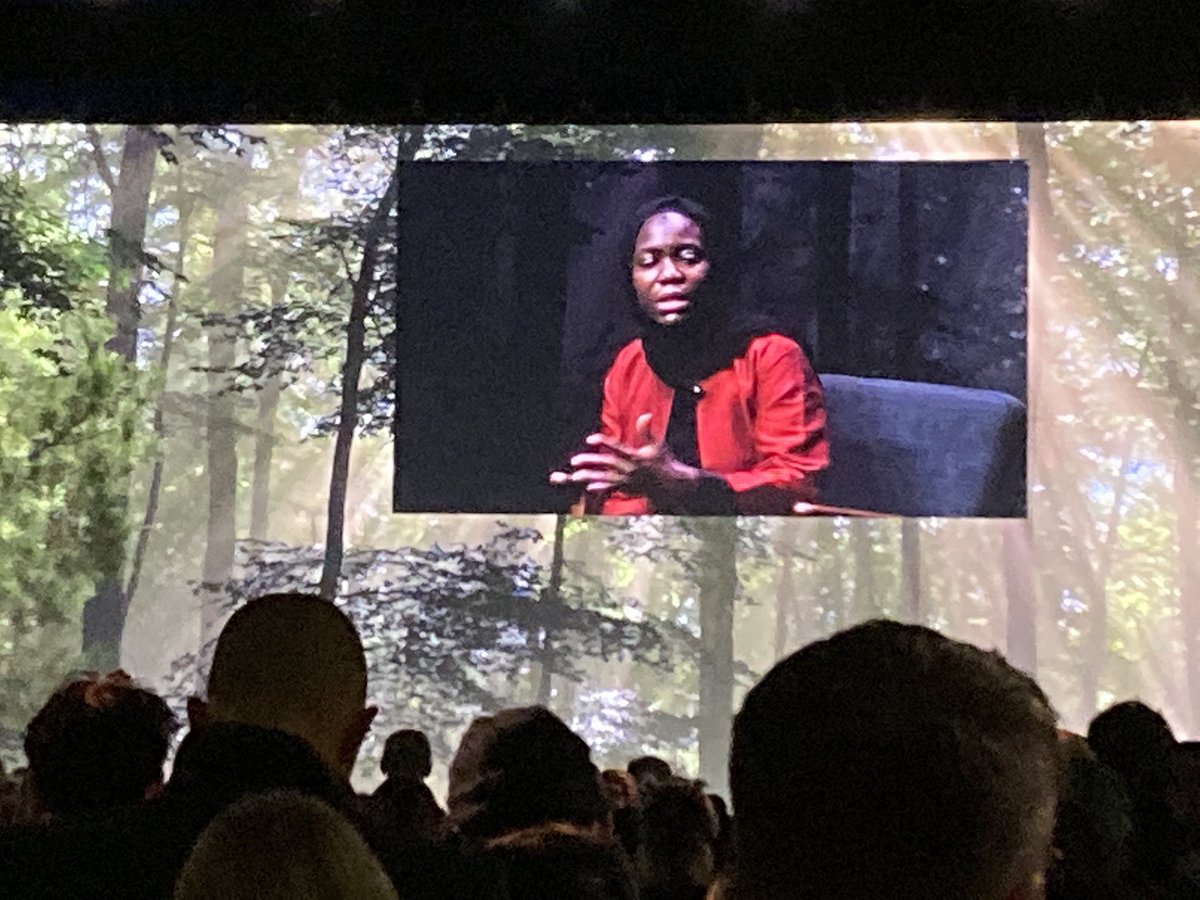 clairejazz's tweet photo. Last event of COP26 (for me). New York Times climate hub last night. I had come along my greenwash radar on high alert. But instead I found some genuinely radical proposals, and hugely sensitive inclusion of the voices of young people and the global south. @nytimes I’m energised https://t.co/g5zJwst3qj