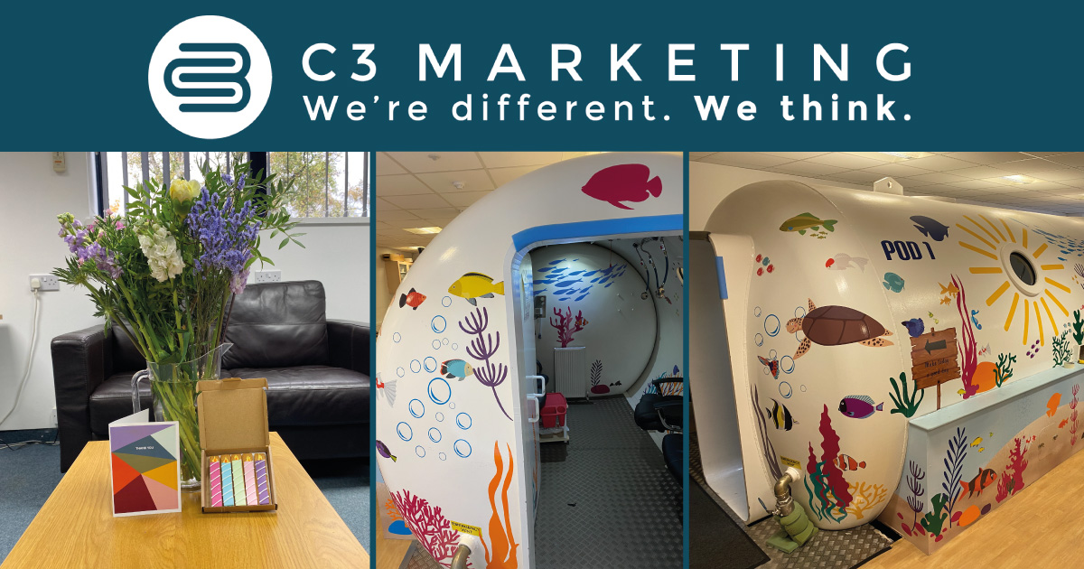 C3Signs's tweet image. What a lovely surprise to arrive for us this morning – a greatly appreciated thank you from our friends @SwindonMS.

We've been working with the Swindon MS &amp;amp; Neuro Centre to transform their therapeutic oxygen chamber

c3.marketing/news/thank-you…