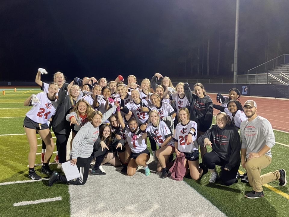 FCHFlagFootball's tweet photo. Lady Dawgs flag football have added two more great wins over West Forsyth and Lambert as region play continues on!  #CHouse https://t.co/3RAxu6PPQy