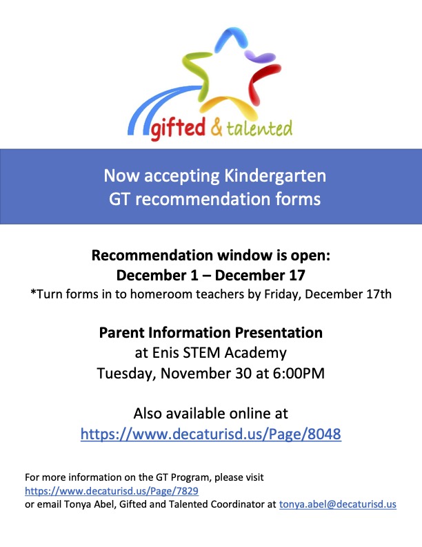 DecaturISDGT's tweet image. 