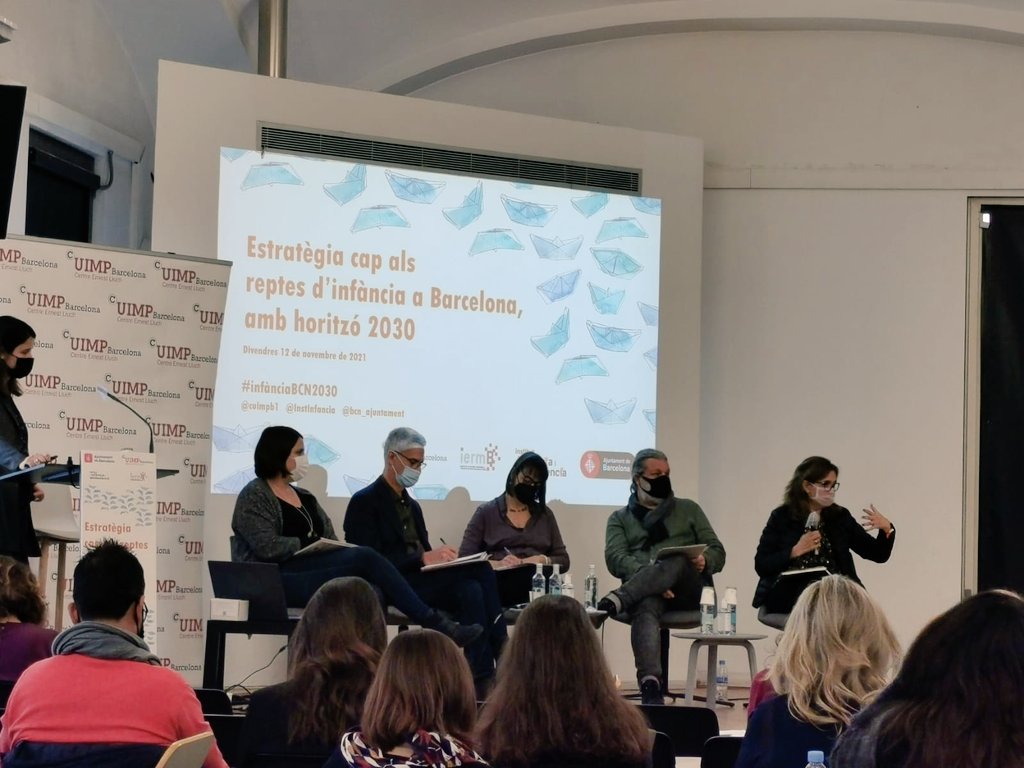 f4vents's tweet photo. Interessant diàleg sobre el nou Pla d'Infància per millorar les vides i els drets de la #Infància i l'#adolescència a #Barcelona, presentat avui al @cececebe. 
Més info a: https://t.co/LHHB6f4rdK
#infanciaBCN2030 
@InstInfancia 
@bcn_ajuntament https://t.co/nAmQ8rVpW3