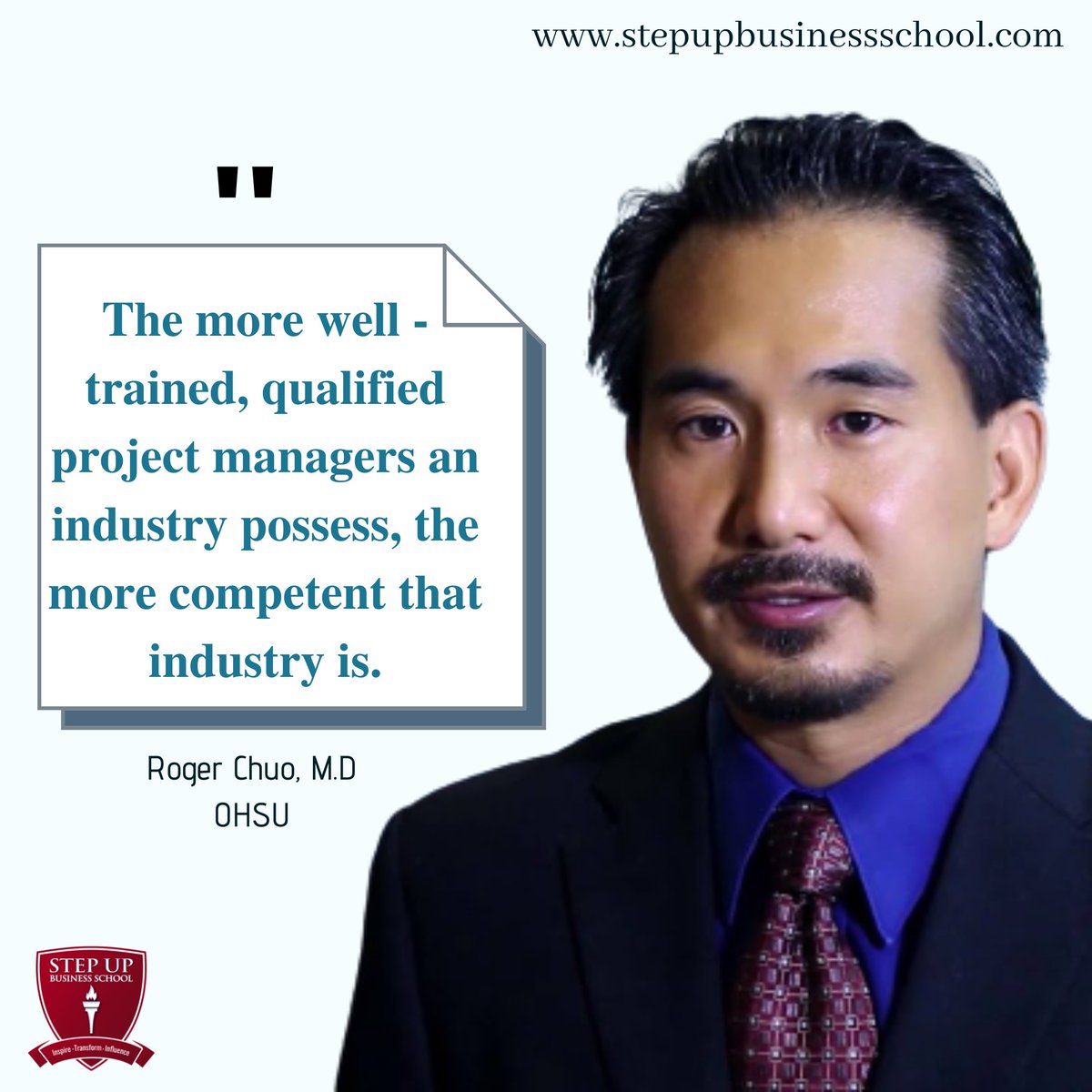 StepUpBusiness's tweet photo. Competency increases when an industry possess more well-trained, qualified project managers.

#projectmanagement #project #projectmanagementprofessional #qualification #pmp #projectmanagementcertification #projectmanagementprofessionalcertification https://t.co/pz42hilbvZ