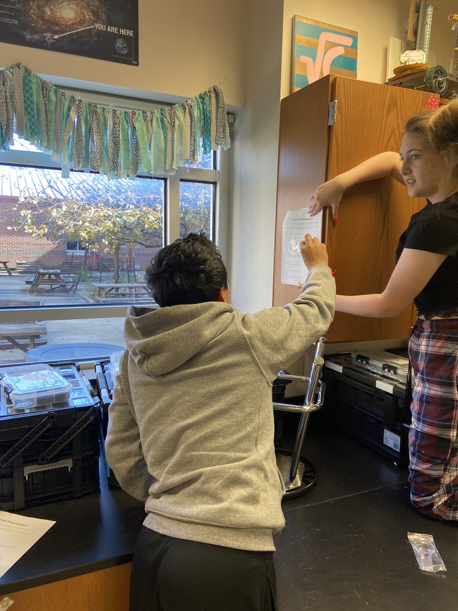 Sensory lab stations in med term!