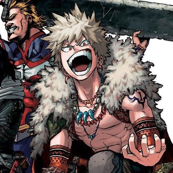 prettyboykats's tweet photo. i like how bakugou wears a lot of accessories like bracelets, earrings and necklaces he's so pretty :( https://t.co/x9VNeNSVzD