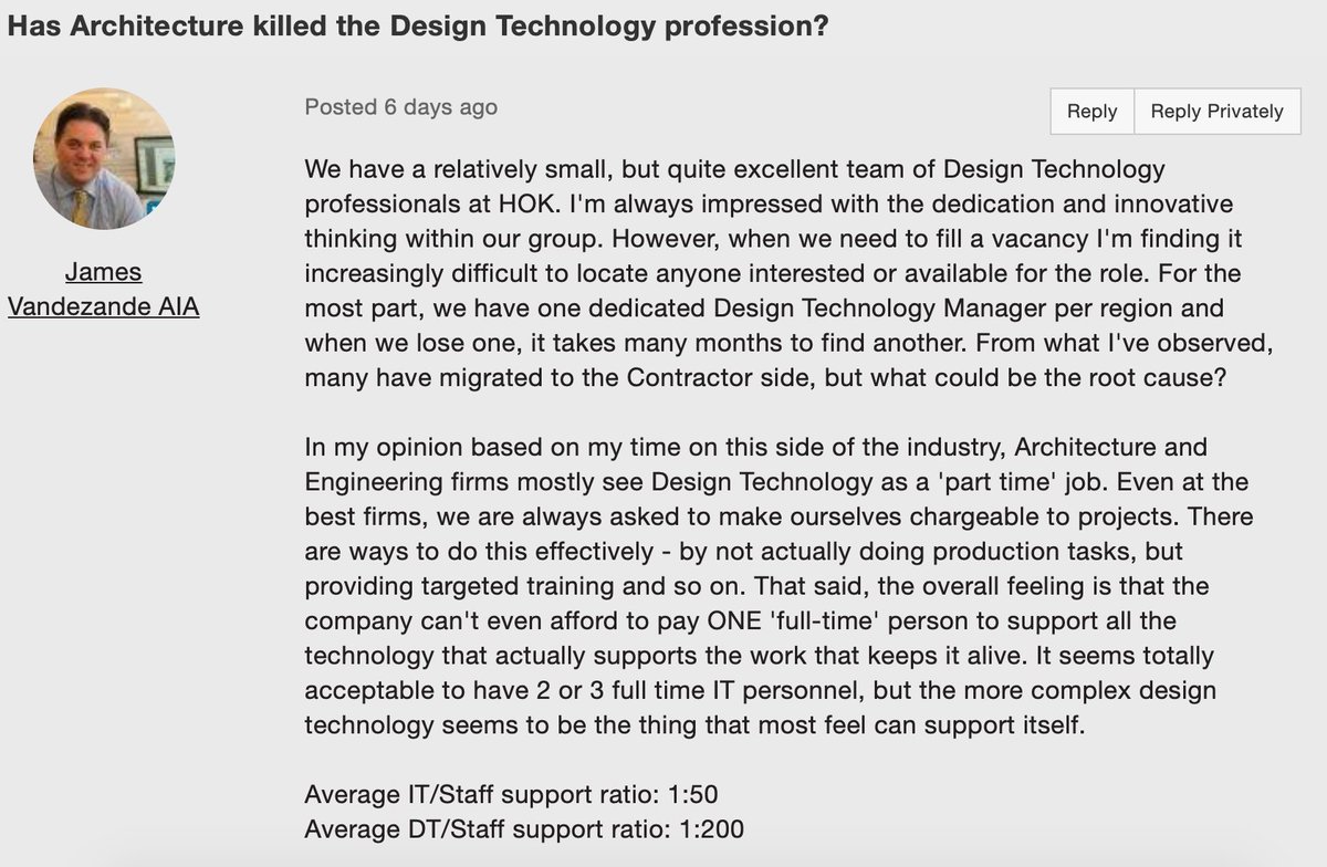 randydeutsch's tweet photo. Has #architecture killed the Design Technology profession? Interesting thread https://t.co/y0imiM7N7f #architects https://t.co/aLAw8ZoAYz