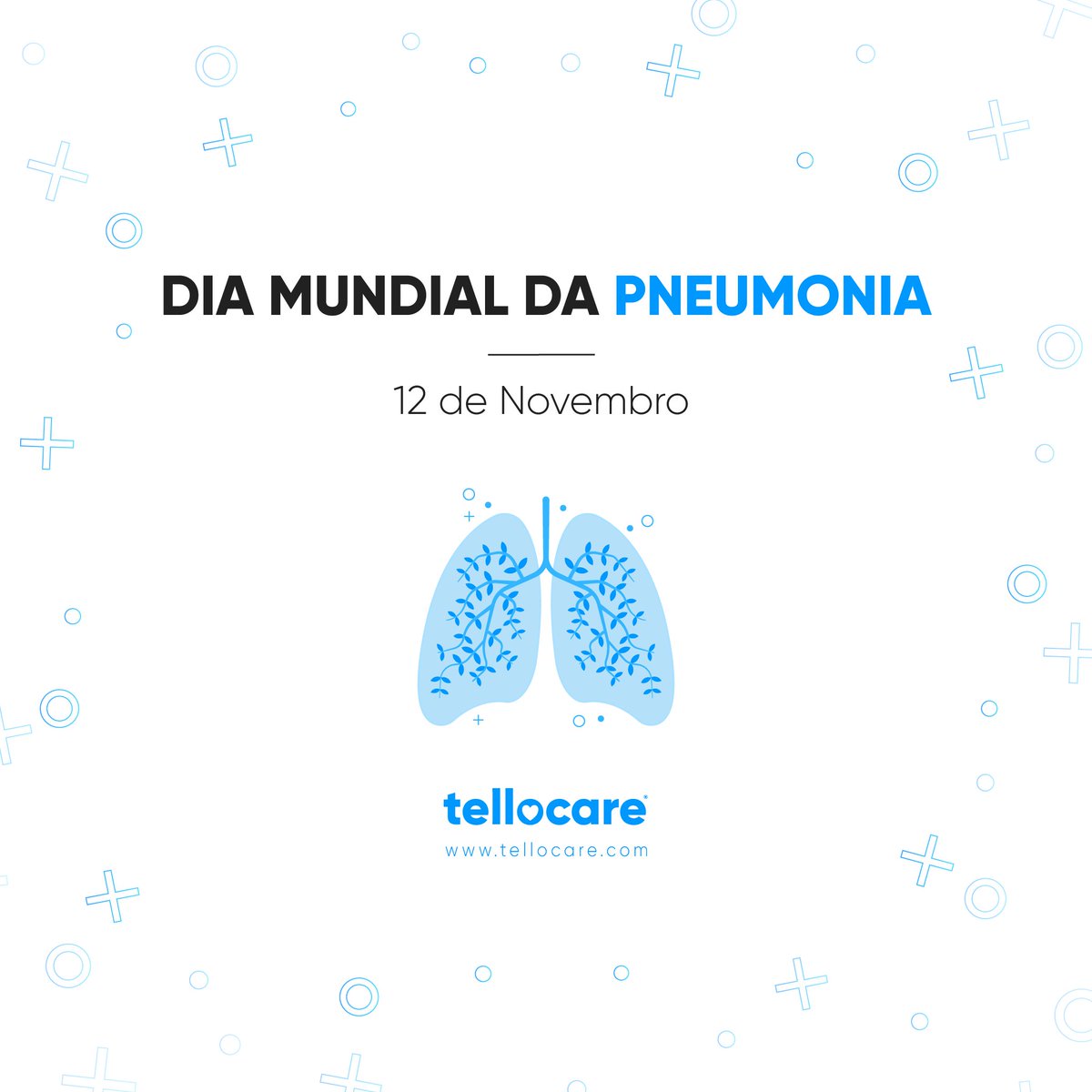 tellocare's tweet photo. Assinala-se hoje, 12 de Novembro, o Dia Mundial da Pneumonia. Segundo o SNS, a principal forma de prevenir esta doença é através da vacinação. Para mais informação, consulte hoje um especialista médico em https://t.co/CO8slpVtOd. 
#pneumonia #tellocare #teleconsultas https://t.co/y0MXsbA1NB