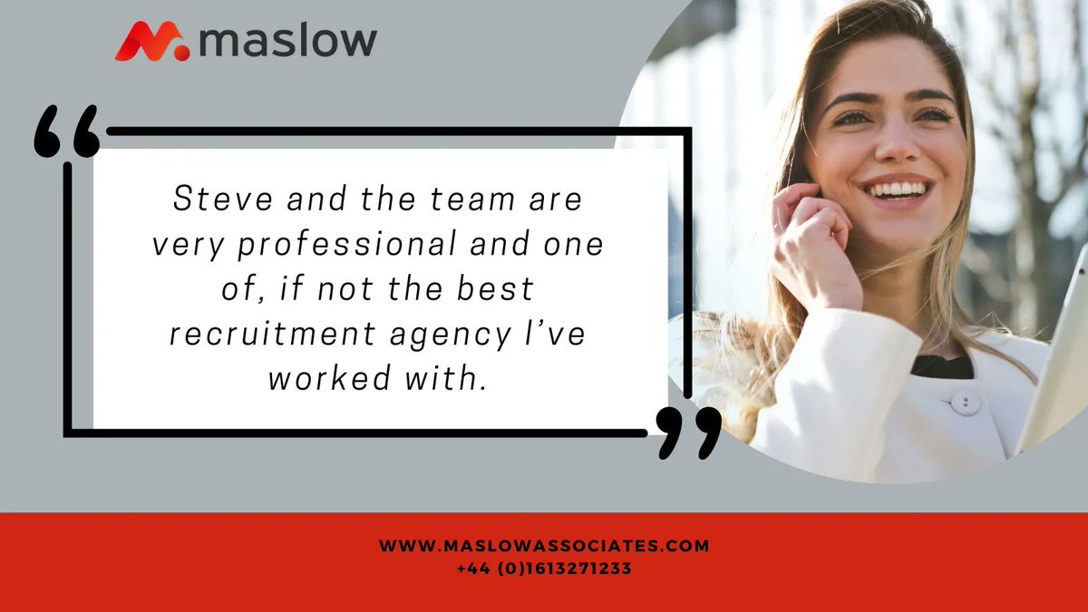 MaslowTweets's tweet photo. At #MaslowAssociates, we locate, attract and secure the very best #SAP ECC and S/4HANA consultants across permanent, contract and executive search.

Looking to grow your team of SAP consultants? Click here: https://t.co/fLaqGRcw5R

#FeedbackFriday https://t.co/XVZV6CF8wZ