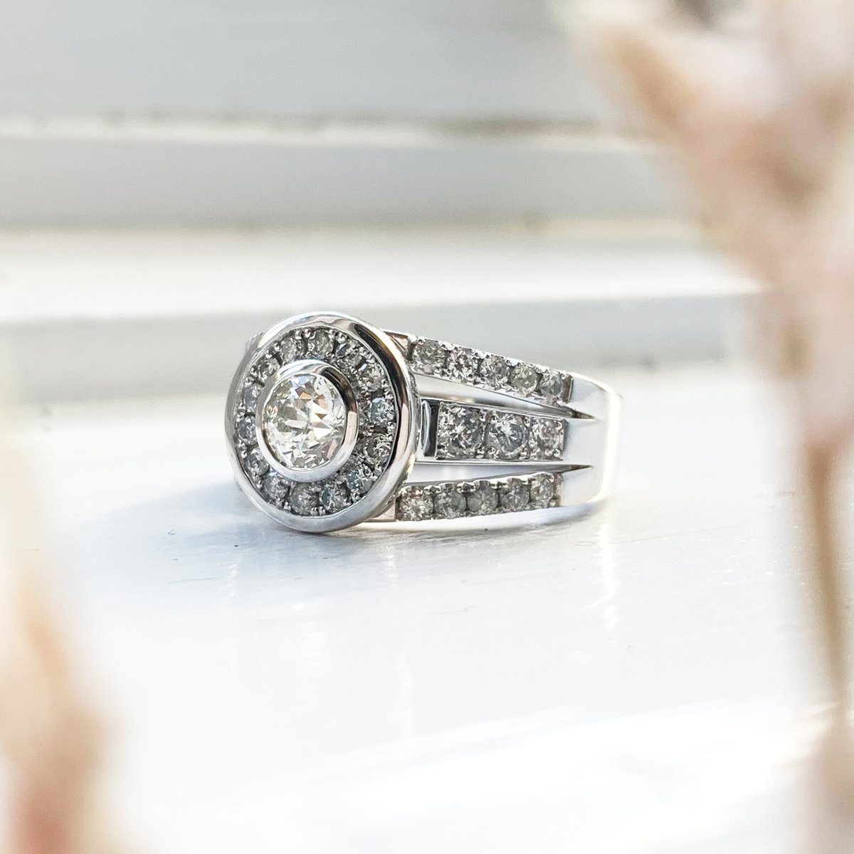 DanasGoldsmith's tweet photo. Our client came to us with a dream of honouring her late husband &amp; their 30 wonderful years together. Her cherished diamonds have taken on a new life. With her new partner's ongoing support throughout this journey, it made for the perfect tribute. Let us tell YOUR story. https://t.co/QVF9KulpQQ