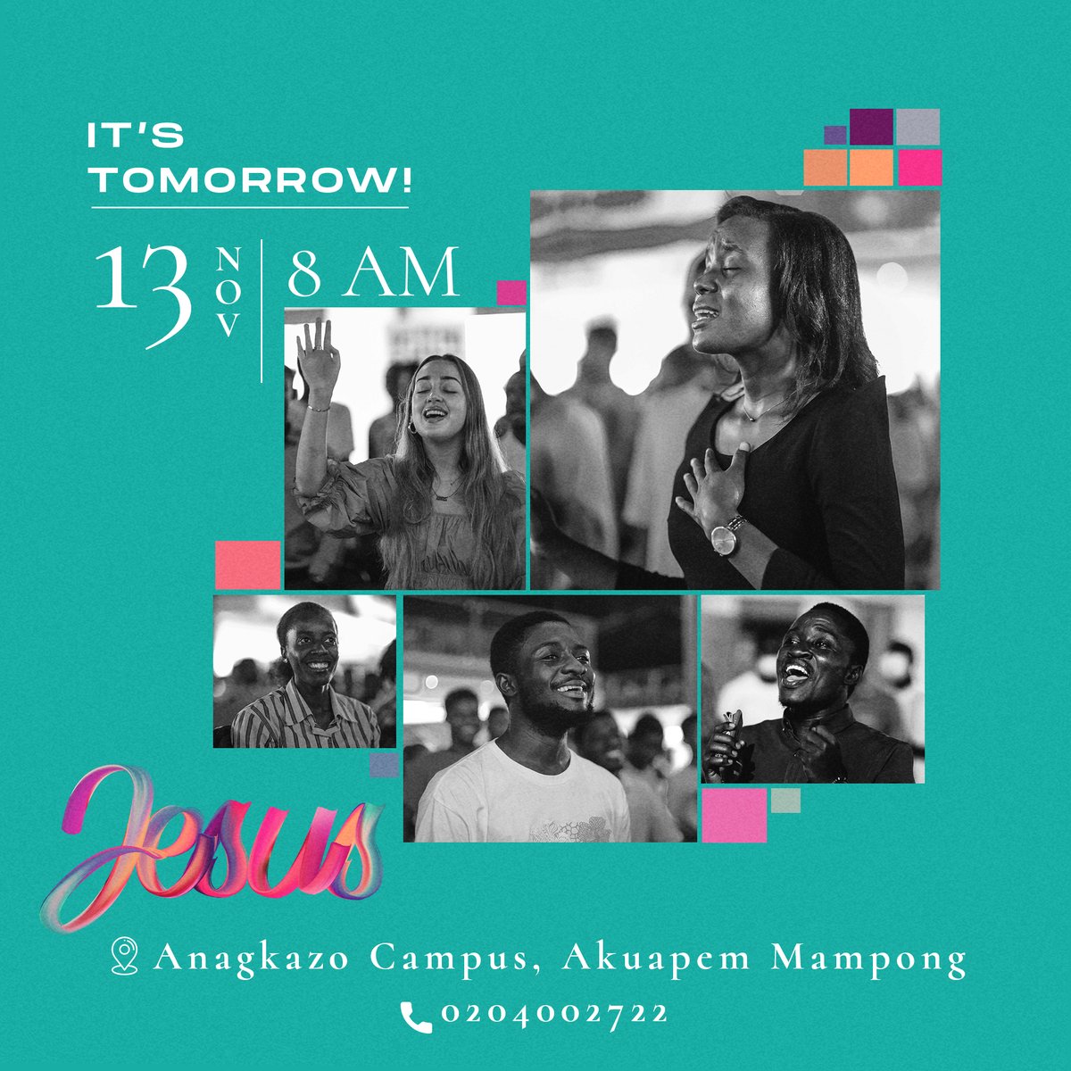 FirstLoveCenter's tweet photo. Jesus Weekend is almost here.
If there is someone you haven't invited, do it now!
This weekend, everyone is going to hear about Jesus!
#JesusWeekend #JourneytoJesus #FirstLoveCenter https://t.co/eGrywjCfh2