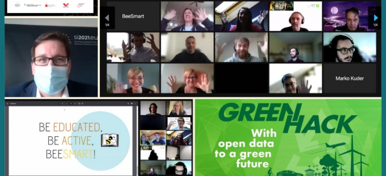 Ekipa WaitLess z UL FRI zmagala v izzivu mobilnost na GreenHacku. fri.uni-lj.si/sl/novice/novi…