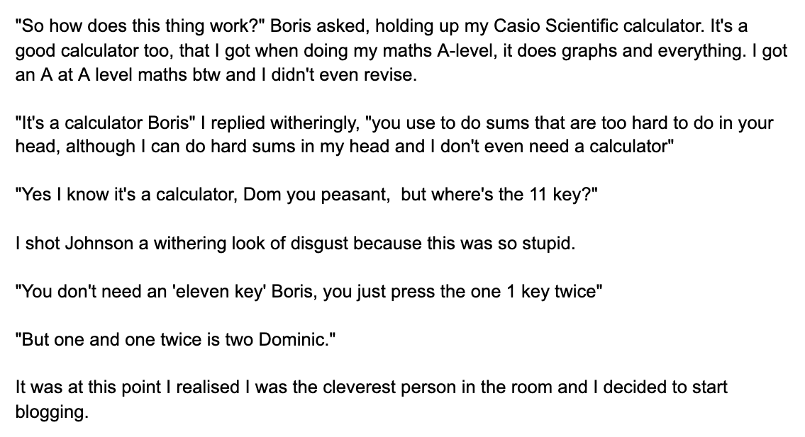 robmanuel's tweet photo. So much great stuff in Dominic Cummings' substack https://t.co/FHTdVOgBF4