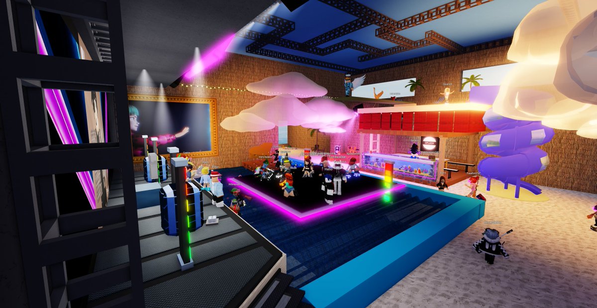 JazzerTheAngel's tweet photo. Summer might not be around the corner, But that's not stopping Kai from having a club party with her Album song "Summer" Drop in for a "Splash" 😎😇🎶

"Summer Club"

Club ID:  2AS7F3K
#madewithsplash #splashroblox #kaifromsplash https://t.co/yPdSsYoxxE